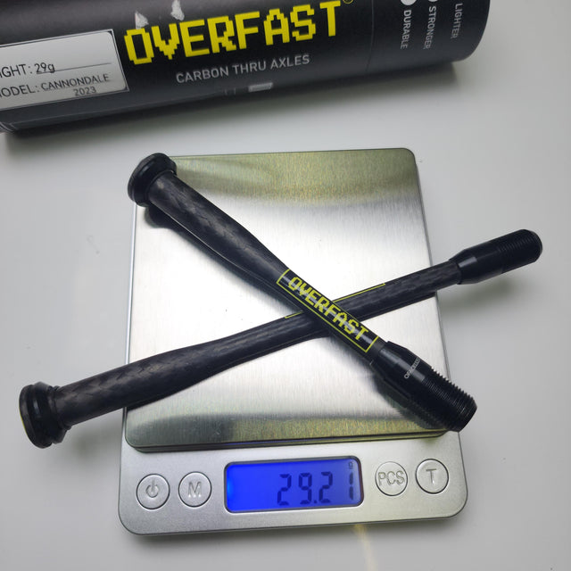 Overfast Carbon Thru Axles