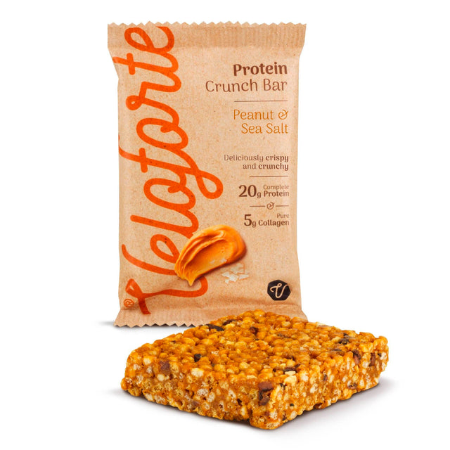 Veloforte Peanut & Sea Salt High Protein Crunch Bar