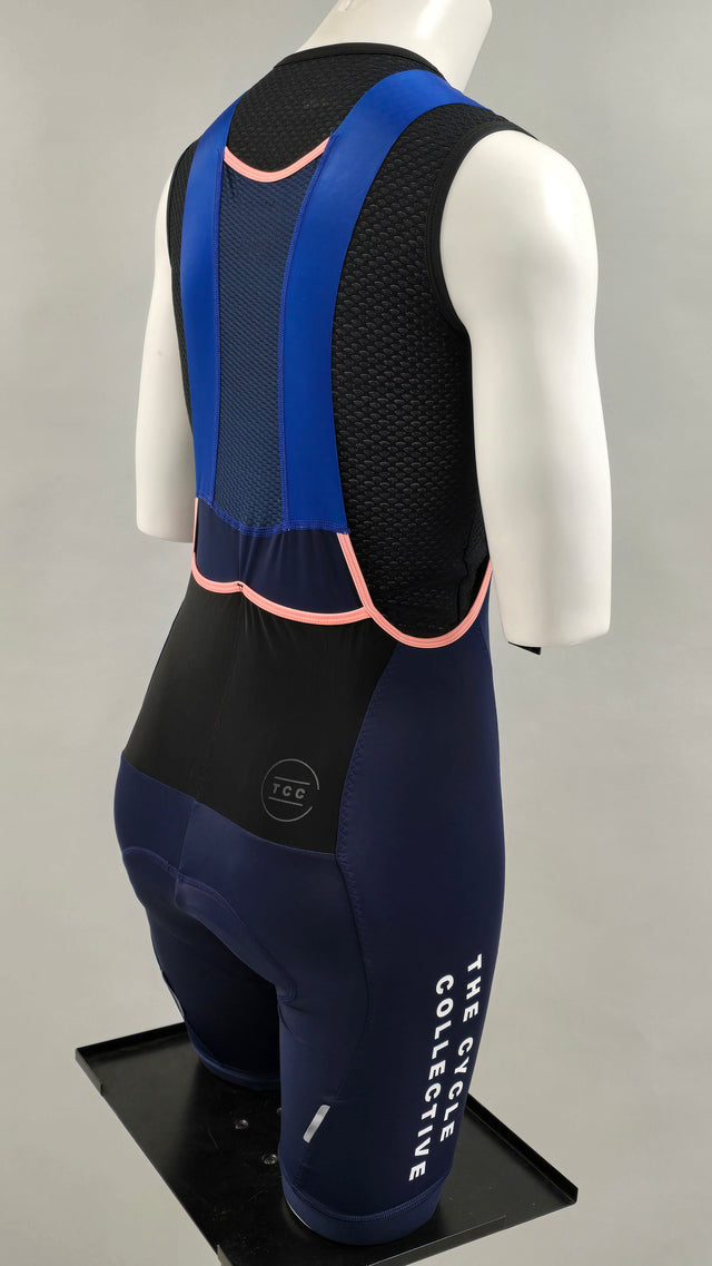 WOMENS ICON BIB SHORTS NAVY