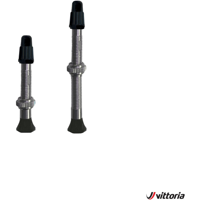 Vittoria Singleway Brass Tubeless Valves (Pair)