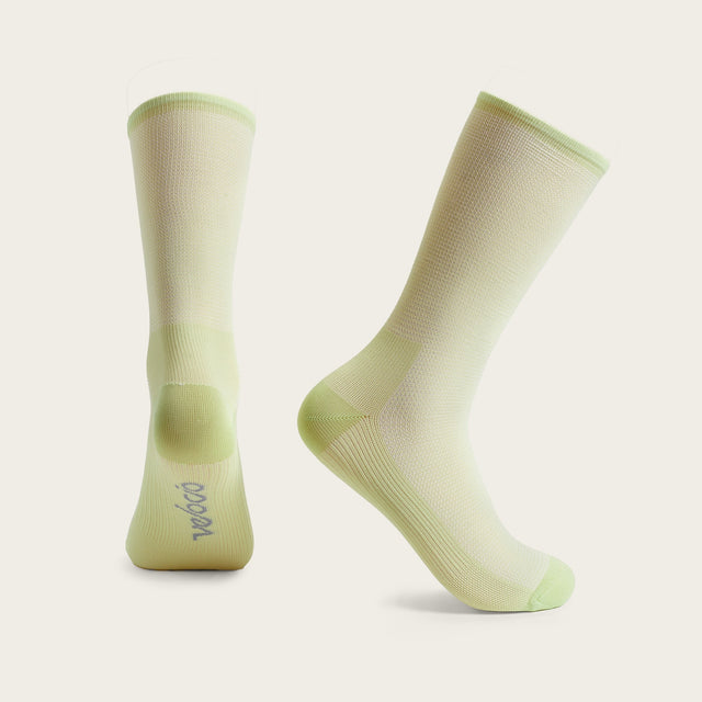 Velocio Ultralight Sock in Light Chartreuse