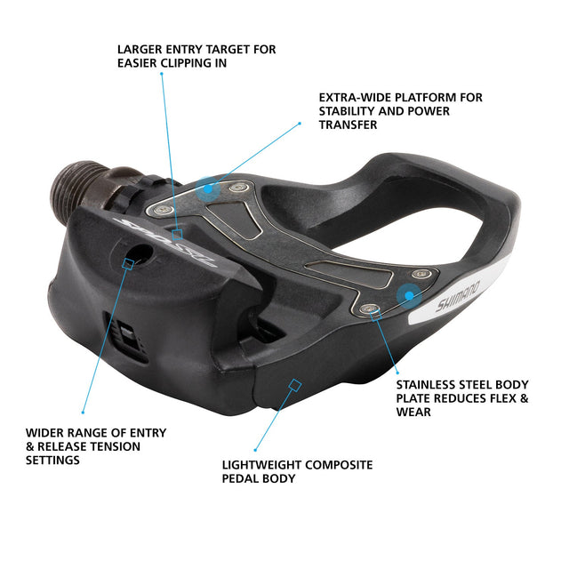 Shimano PD-R550 SPD-SL Road Pedals
