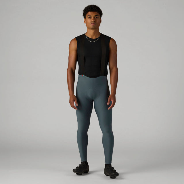 Velocio Men's LUXE Bib Tight in Dark Slate