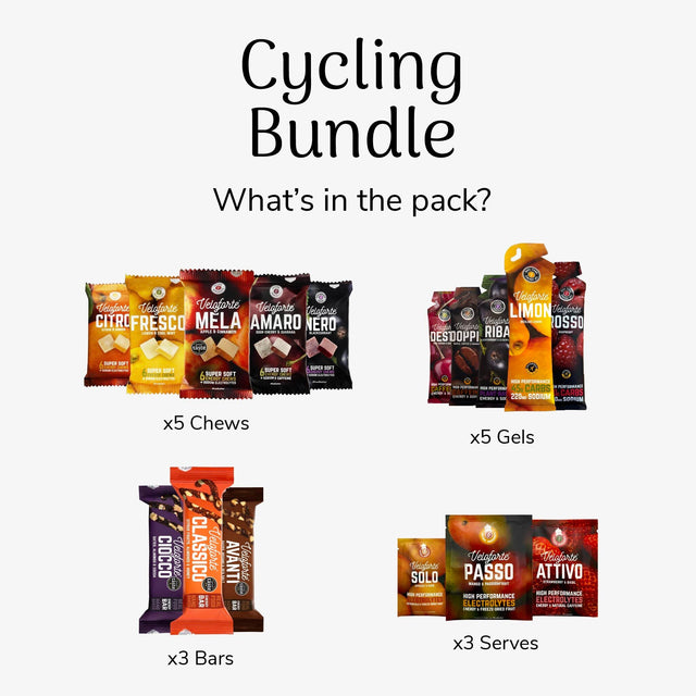 Veloforte Cycling Bundle - 16 Item Ride Nutrition Box