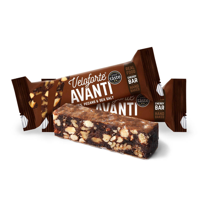 Veloforte Avanti Natural Energy Bar - Dates, Pecans & Sea Salt