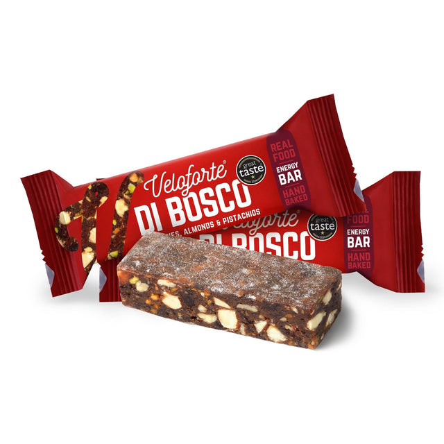 Veloforte Di Bosco Natural Energy Bar - Red Berries, Almonds & Pistachios