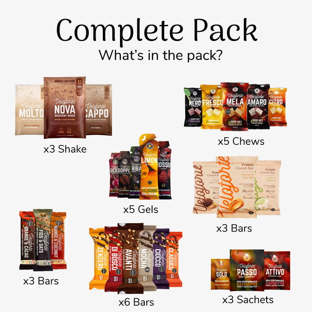 Veloforte The Complete Pack - 28 Item Bundle