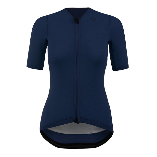 Velocio Women's CONCEPT Merino Jersey in Navy