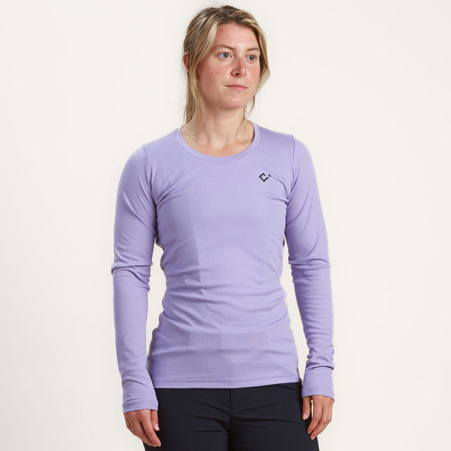 Velocio Women's Delta TRAIL Long Sleeve (Past Season) in Lilac