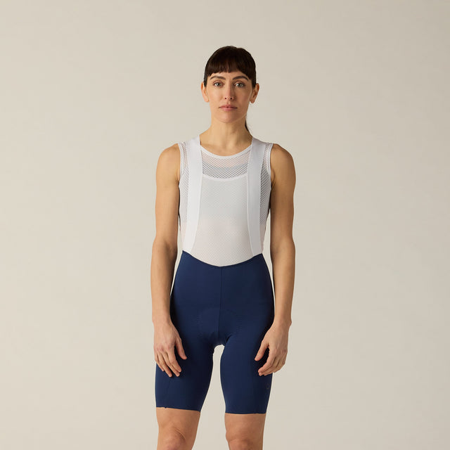 Velocio Women's LUXE Bib Short in Navy