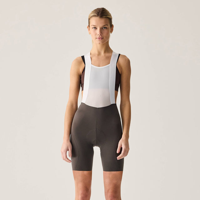 Velocio Women's LUXE Bib Short - Short in Black Olive