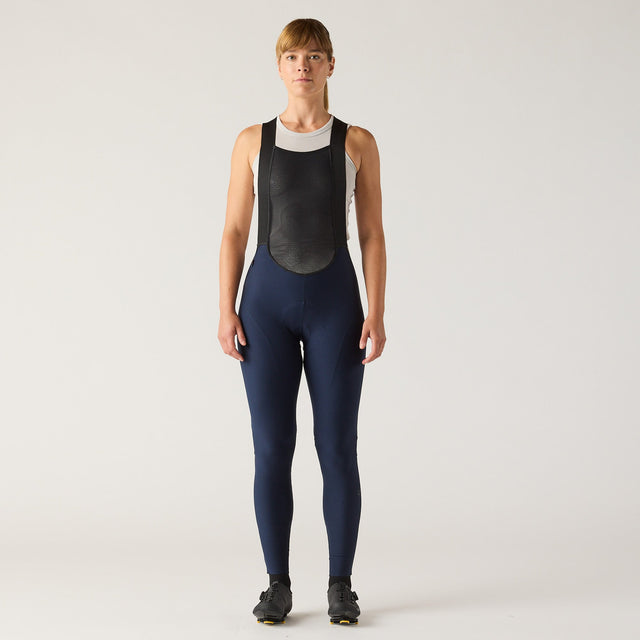 Velocio Women's Luxe Bib Tight in Navy