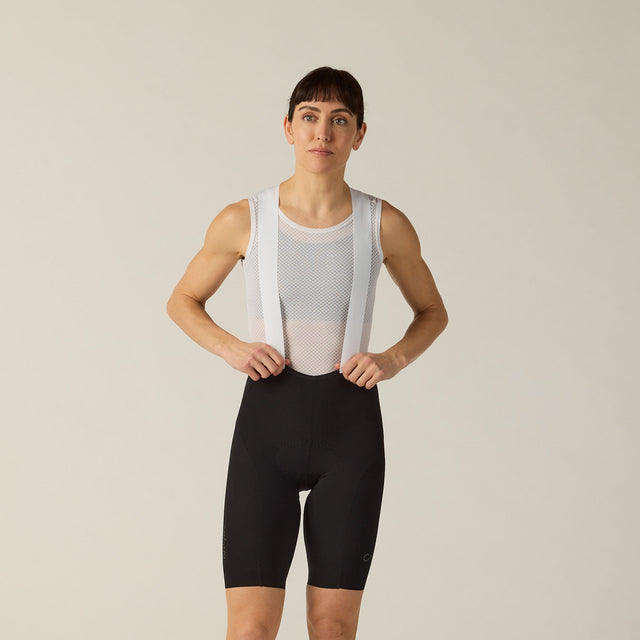 Velocio Women's LUXE Ultralight Bib Short in Black