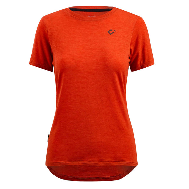 Velocio Women's Merino TRAIL Jersey (Past Season) in Rust