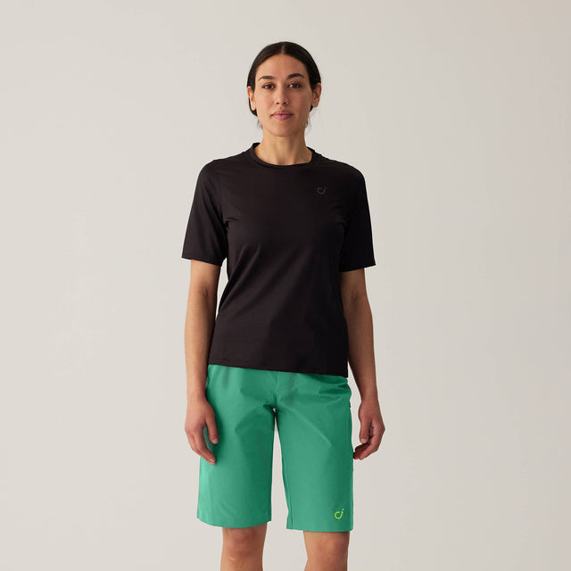 Velocio Women's Ultralight MTB Short in Green Spruce
