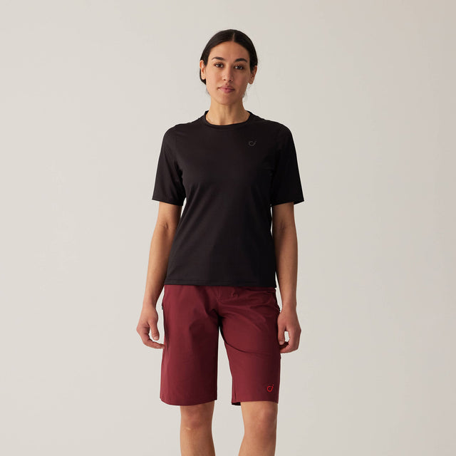 Velocio Women's Ultralight MTB Short in Madder Brown