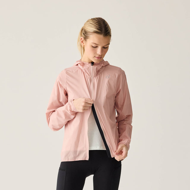 Velocio Women's UltraPack Jacket in Misty Rose