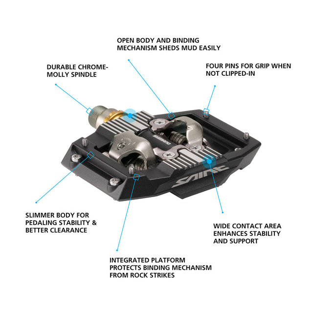 Shimano Saint PD-M821 SPD Gravity Pedals