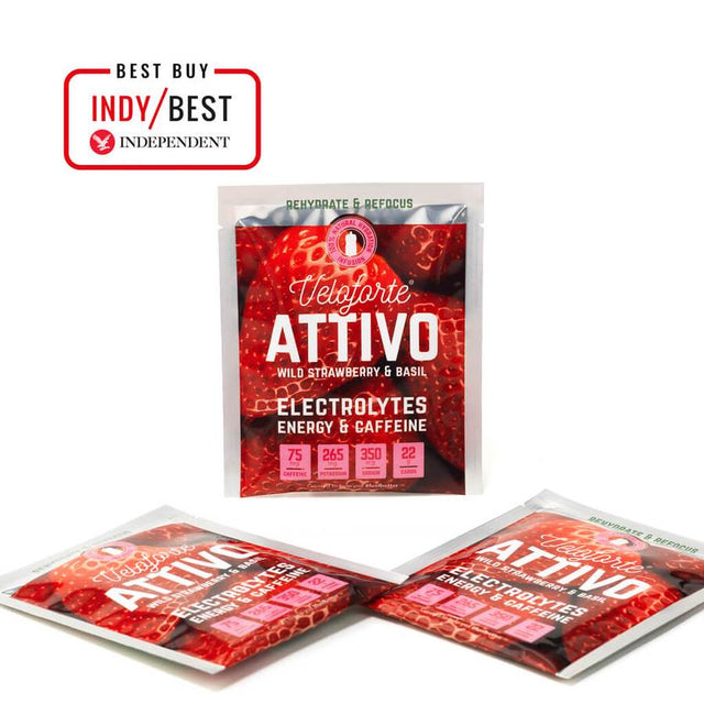 VELOFORTE ATTIVO ELECTROLYTE POWDER - STRAWBERRY & BASIL