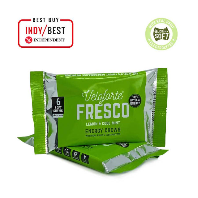 VELOFORTE FRESCO ENERGY CHEWS - LEMON & COOL MINT