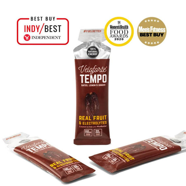 VELOFORTE TEMPO NATURAL ENERGY GEL - DATE, LEMON & GINGER